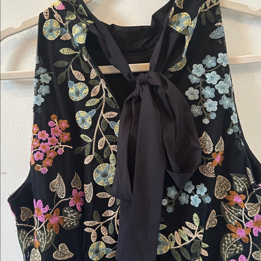 Sam Edelman floral embroidered dress Size 8 - Picture 6 of 8